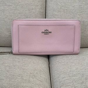 Light Pink Coach Wallet